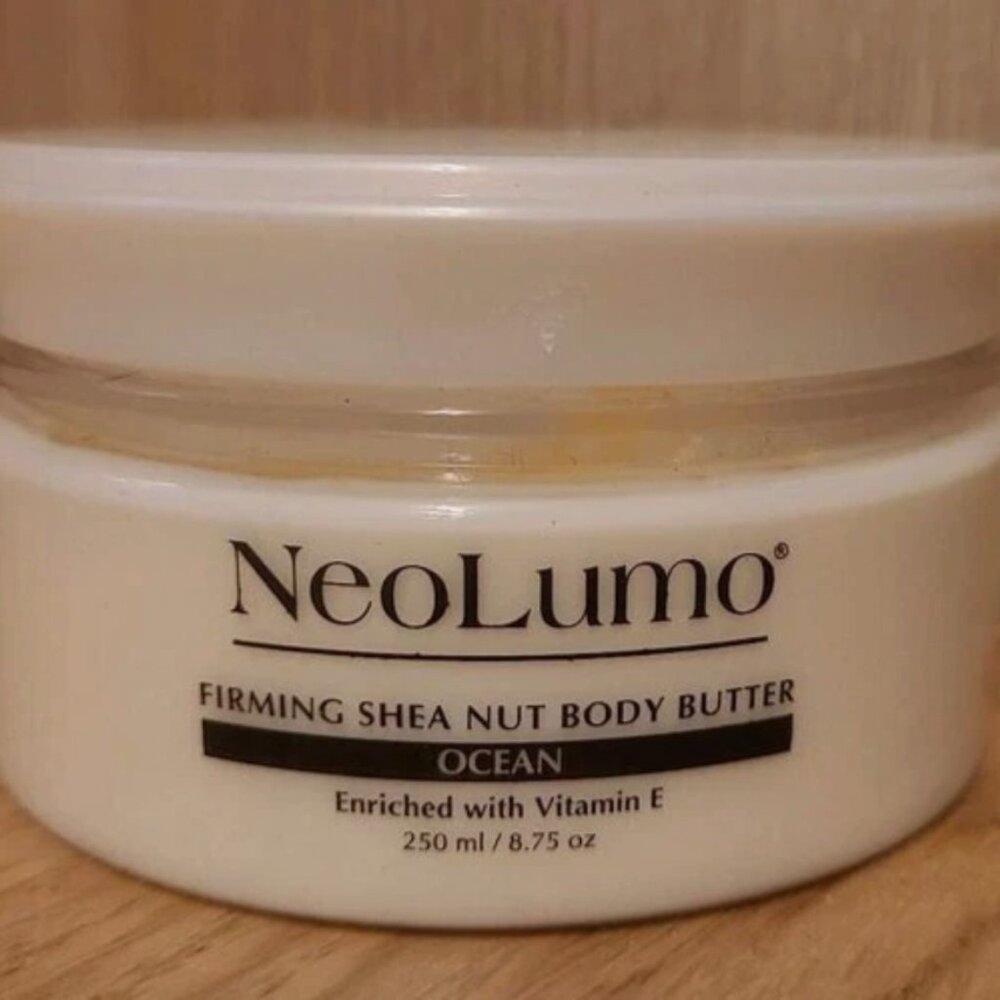 NEOLUMO FIRMING SHEA NUT BODY BUTTER OCEAN-VITAMIN E-8.75 oz / 250 ml NEW-SEALED